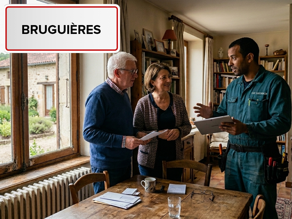 Installation de pompe à chaleur à Bruguières (31150) dans la Haute-Garonne