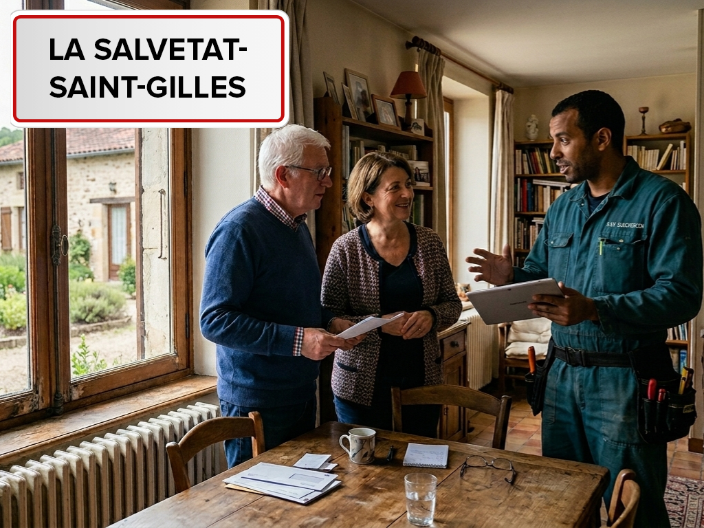 Installation de pompe à chaleur à La Salvetat-Saint-Gilles (31880) dans la Haute-Garonne